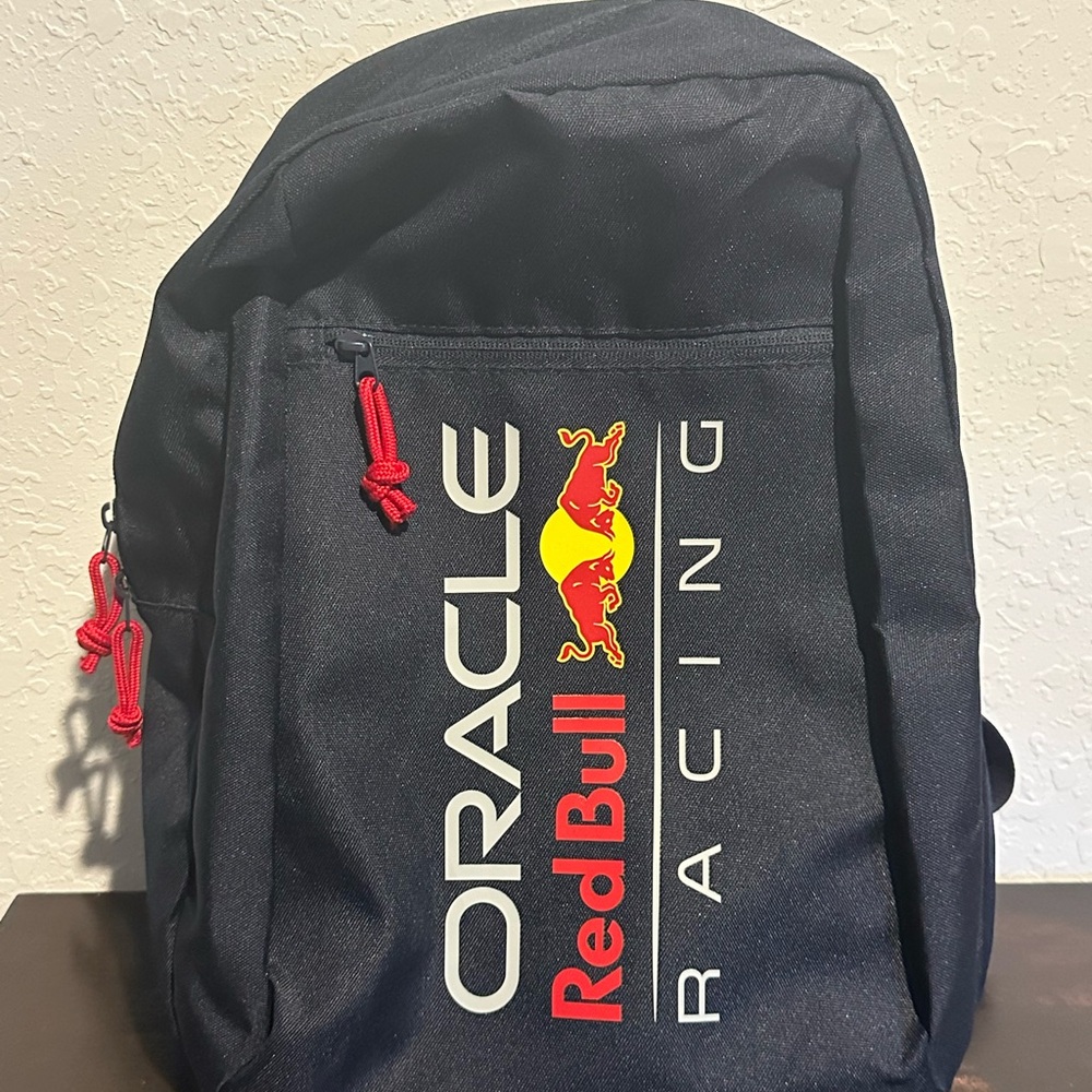 NWT Red Bull Oracle Navy Blue Backpack